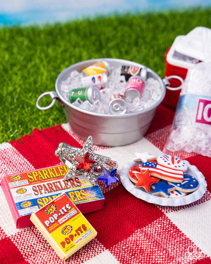 I Pledge Allegiance to the Stars - multi - Paparazzi ring