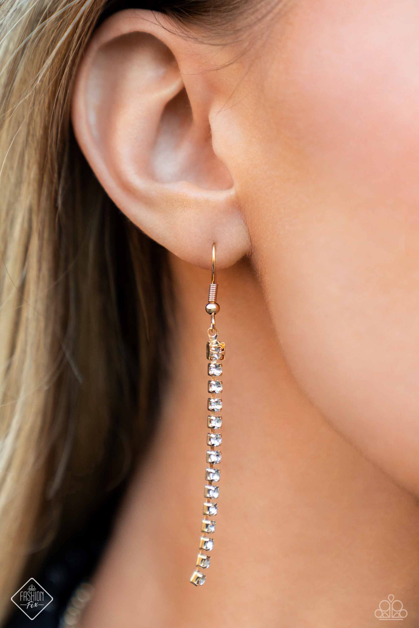 I SQUARE For You - gold - Paparazzi necklace