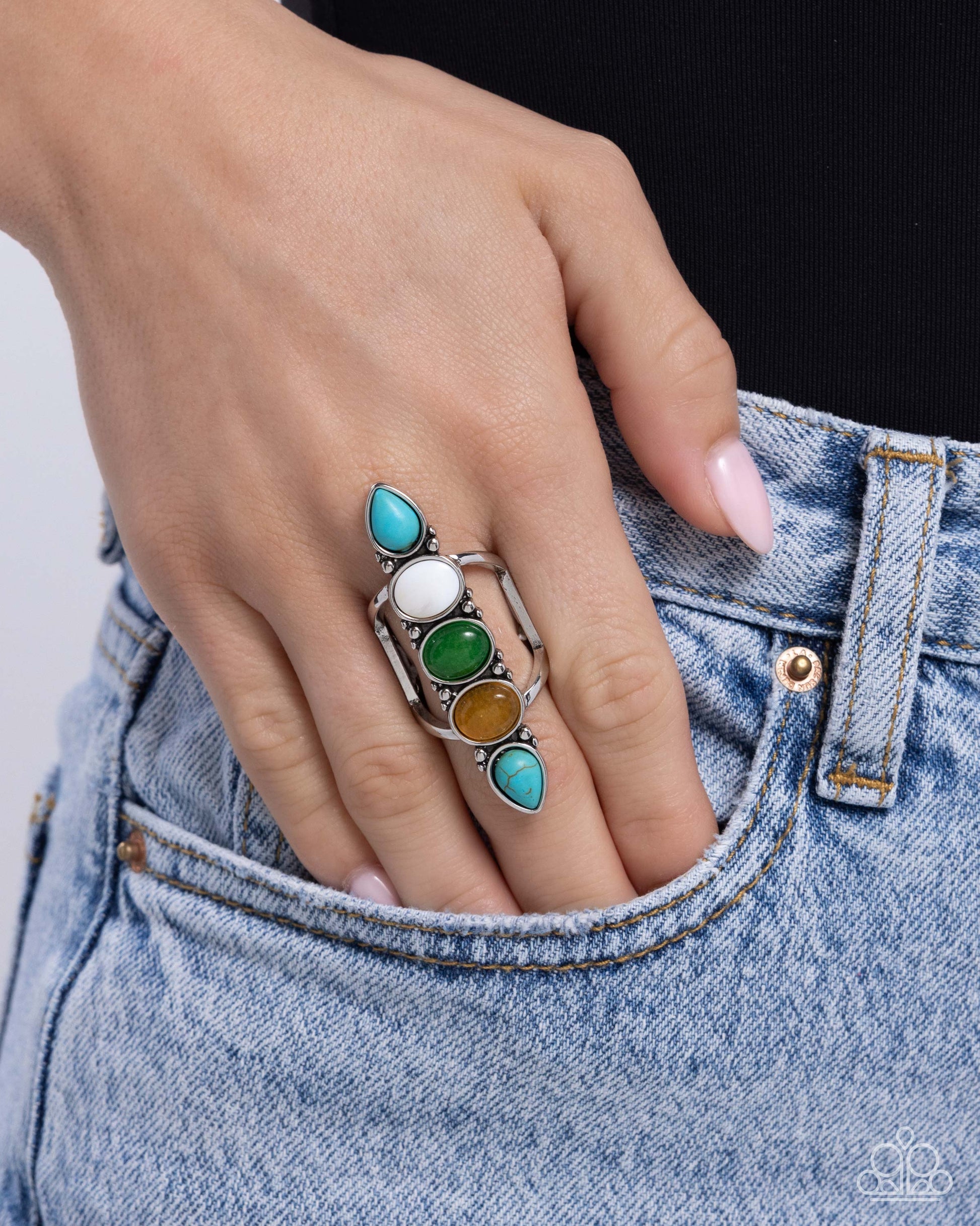 I See Your Point - green - Paparazzi ring