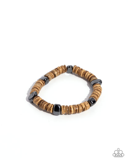 I WOOD Not Mind - multi - Paparazzi MENS bracelet