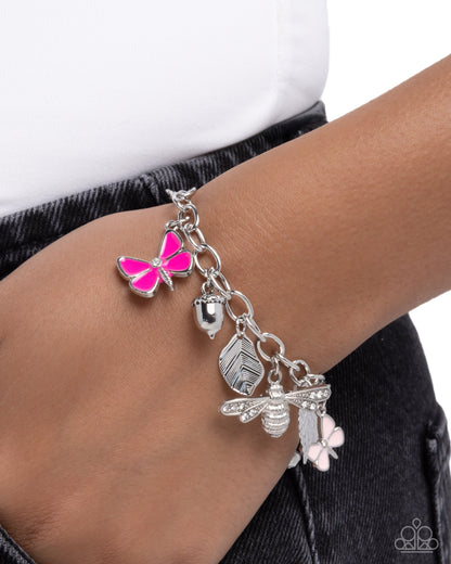 Iconic Insects - pink - Paparazzi bracelet
