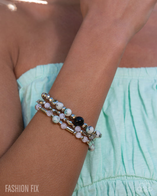 Iconic Intrigue - multi - Paparazzi bracelet
