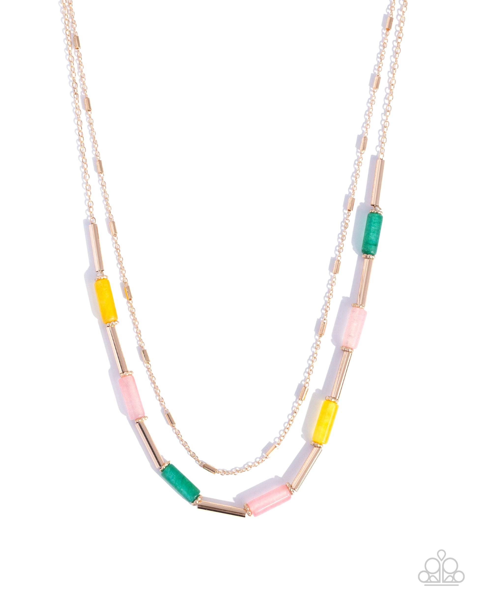 Ideal Color - pink - Paparazzi necklace