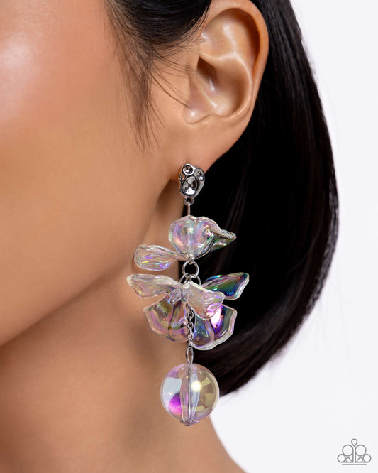 Ignited Iridescence - multi - Paparazzi earrings