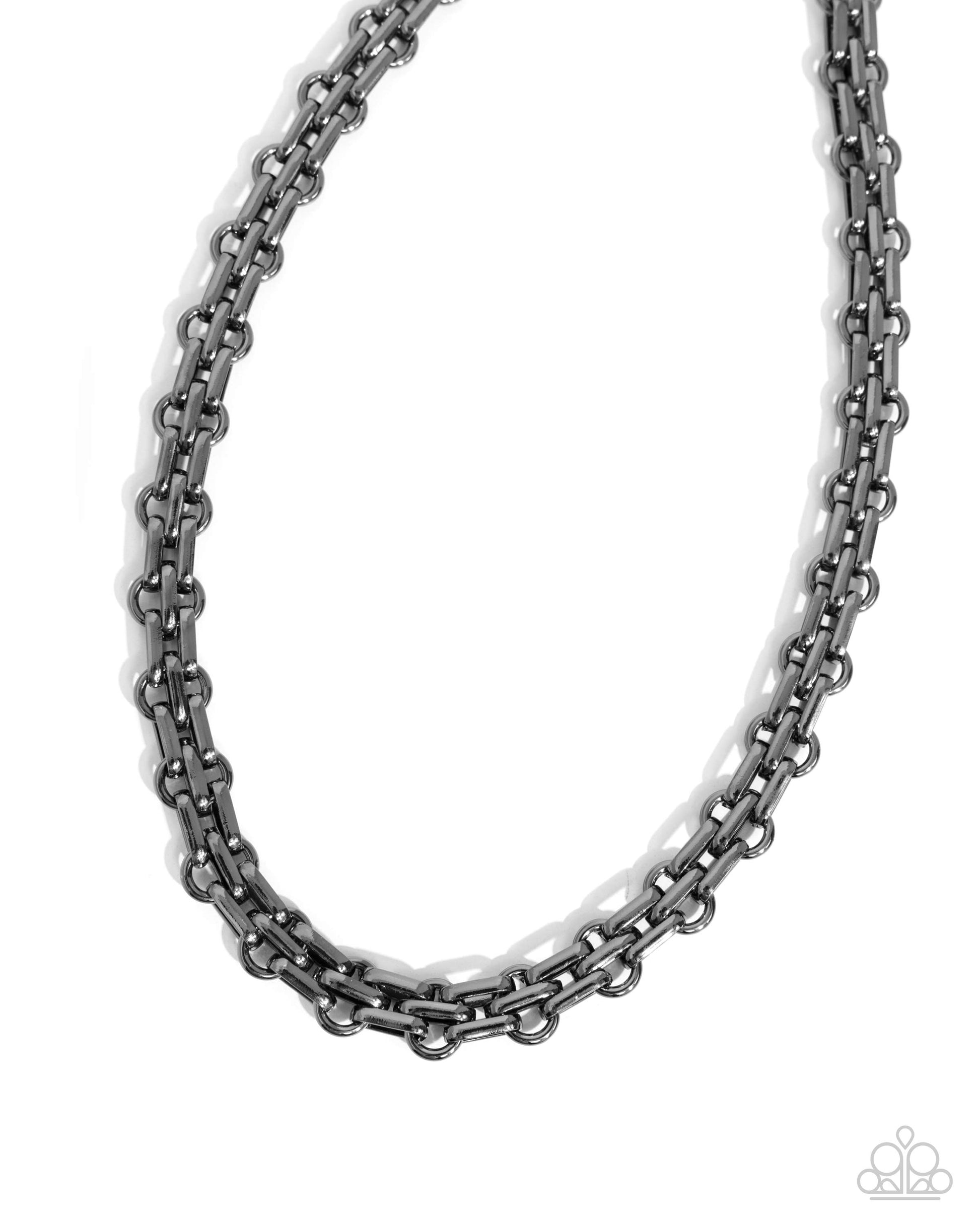 Immaculate Industry - black - Paparazzi necklace