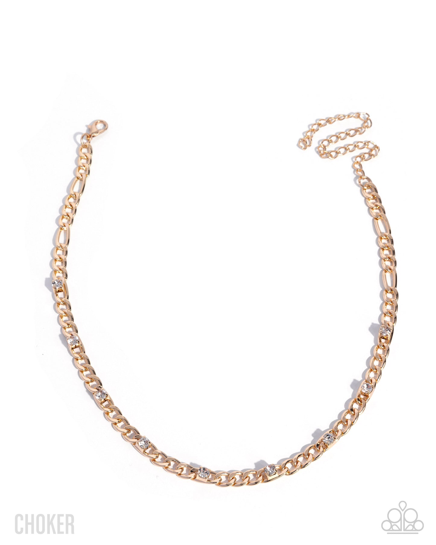 Immense Sparkle - gold - Paparazzi necklace