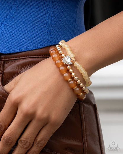 Imperial Impression - brown - Paparazzi bracelet