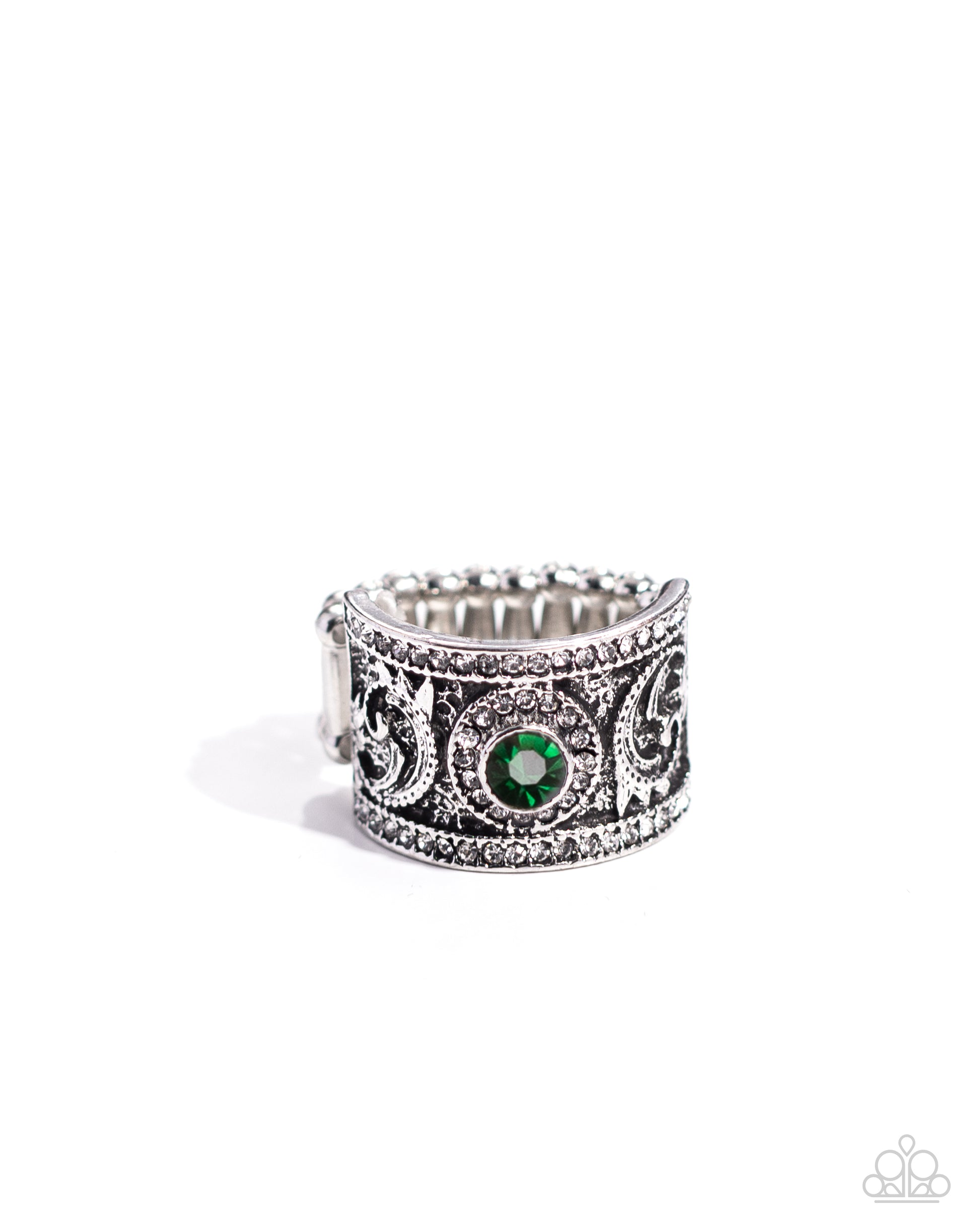 Imperial Intentions - green - Paparazzi ring