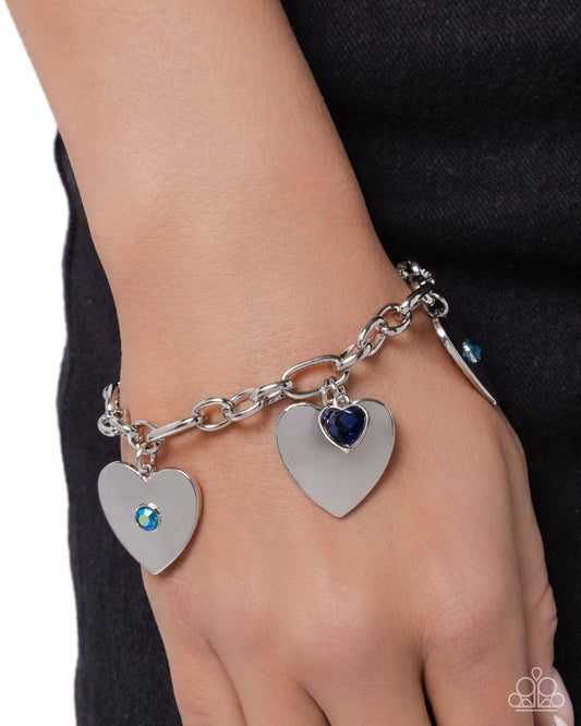 In Love With You - blue - Paparazzi bracelet