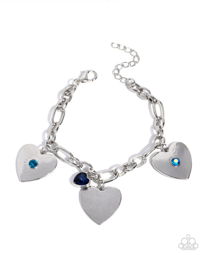 In Love With You - blue - Paparazzi bracelet