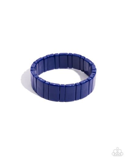 In Plain SIGHTSEER - blue - Paparazzi bracelet