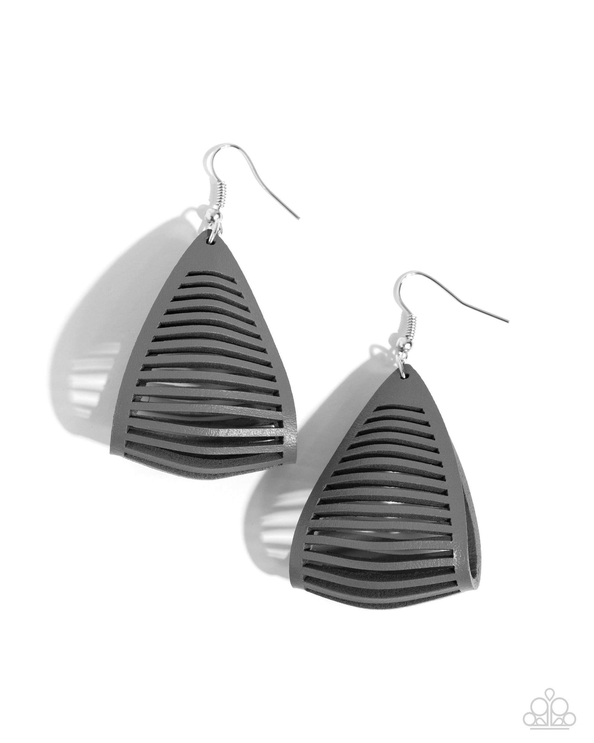 In and OUTBACK - silver - Paparazzi earrings
