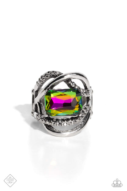 Incandescent Introduction - multi - Paparazzi ring