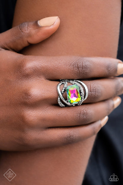Incandescent Introduction - multi - Paparazzi ring
