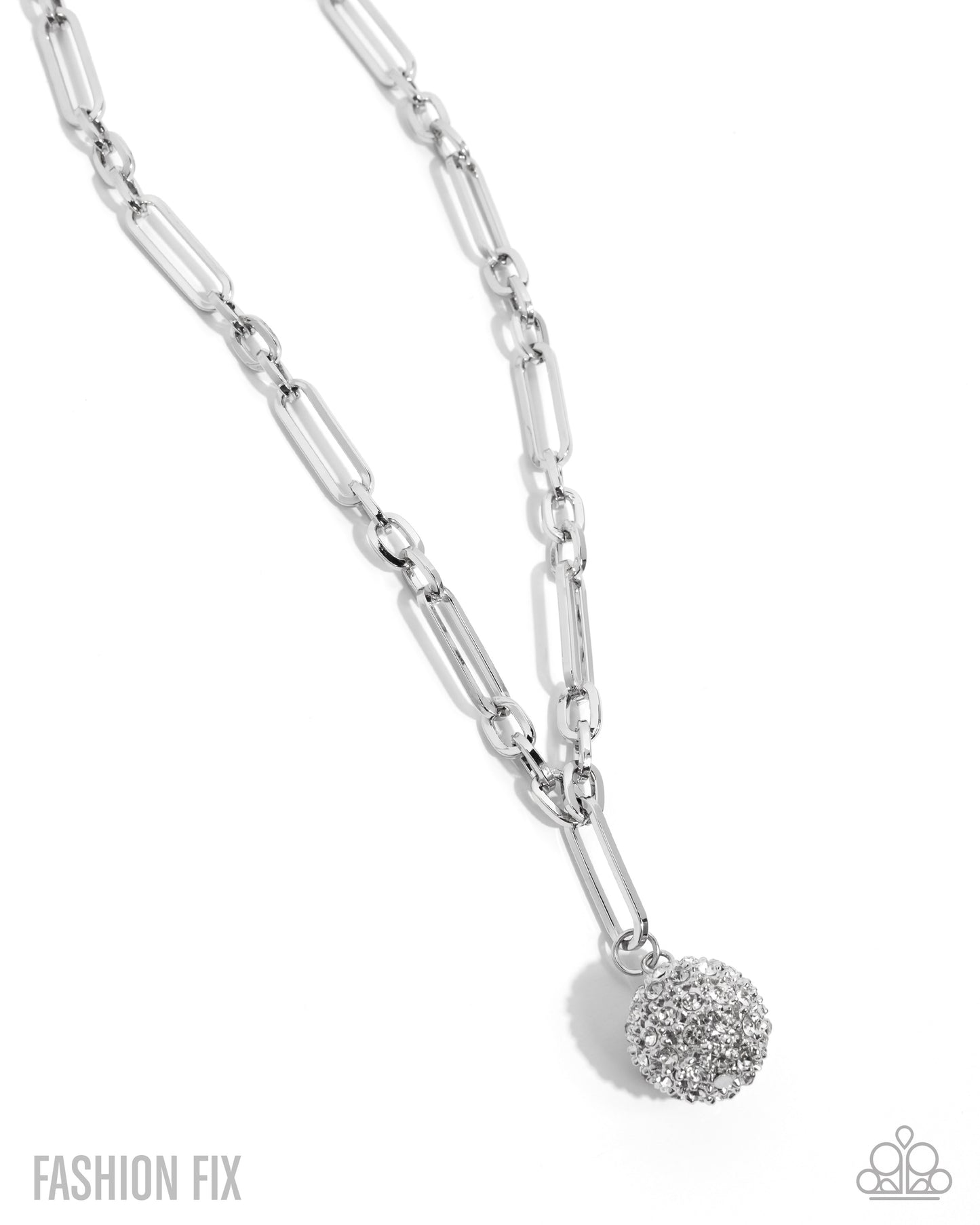 Independent Ideology - white - Paparazzi necklace