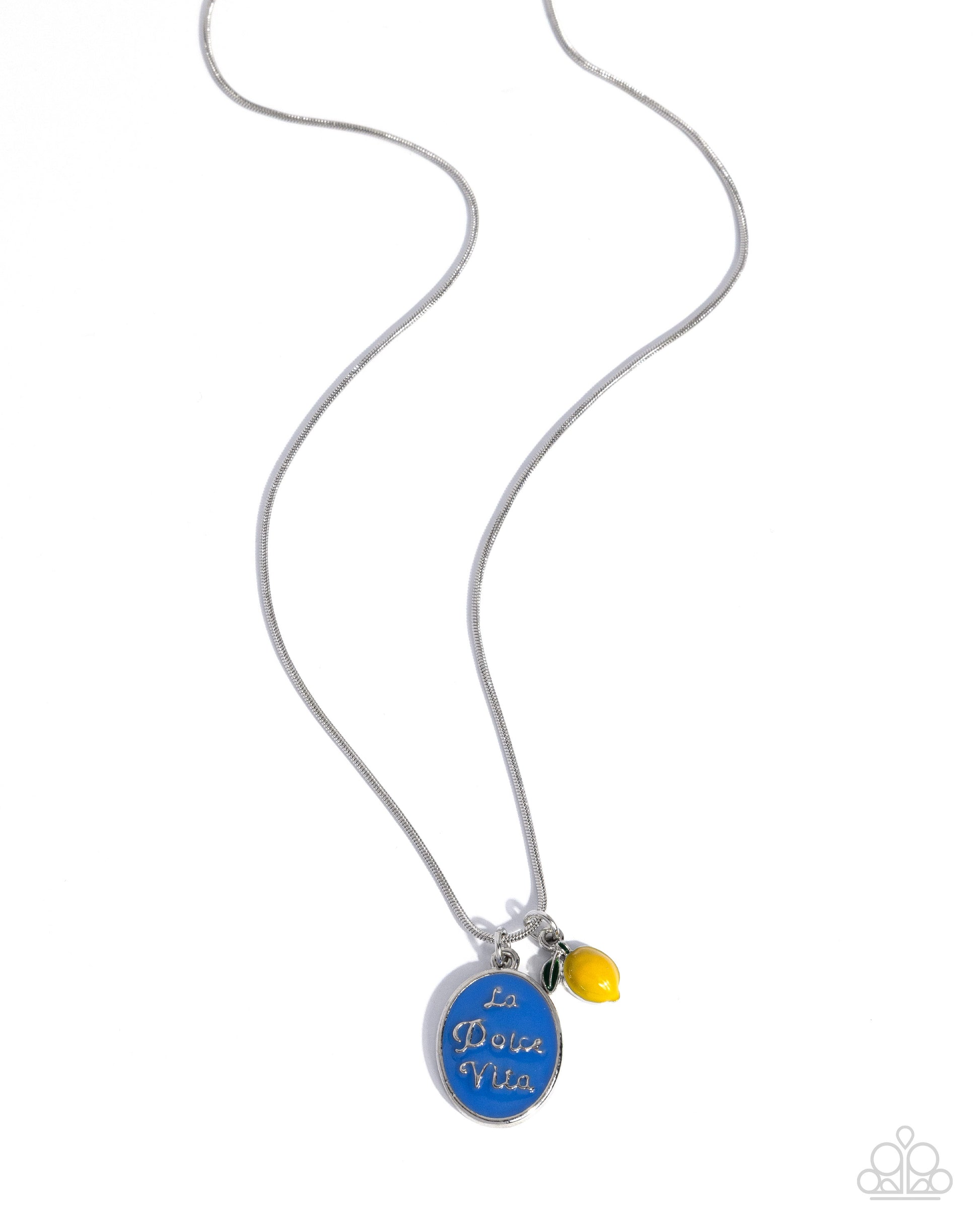 Indulgent Lifestyle - yellow - Paparazzi necklace