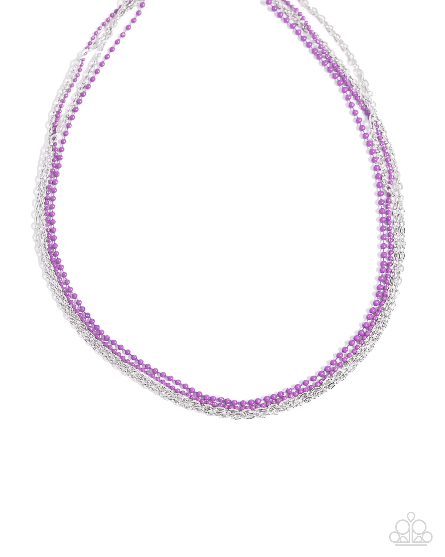 Industrial Independence - purple - Paparazzi necklace