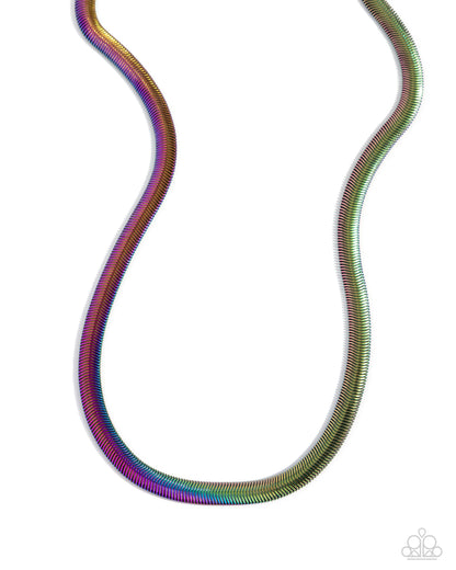 Industrial Index - multi - Paparazzi MENS necklace