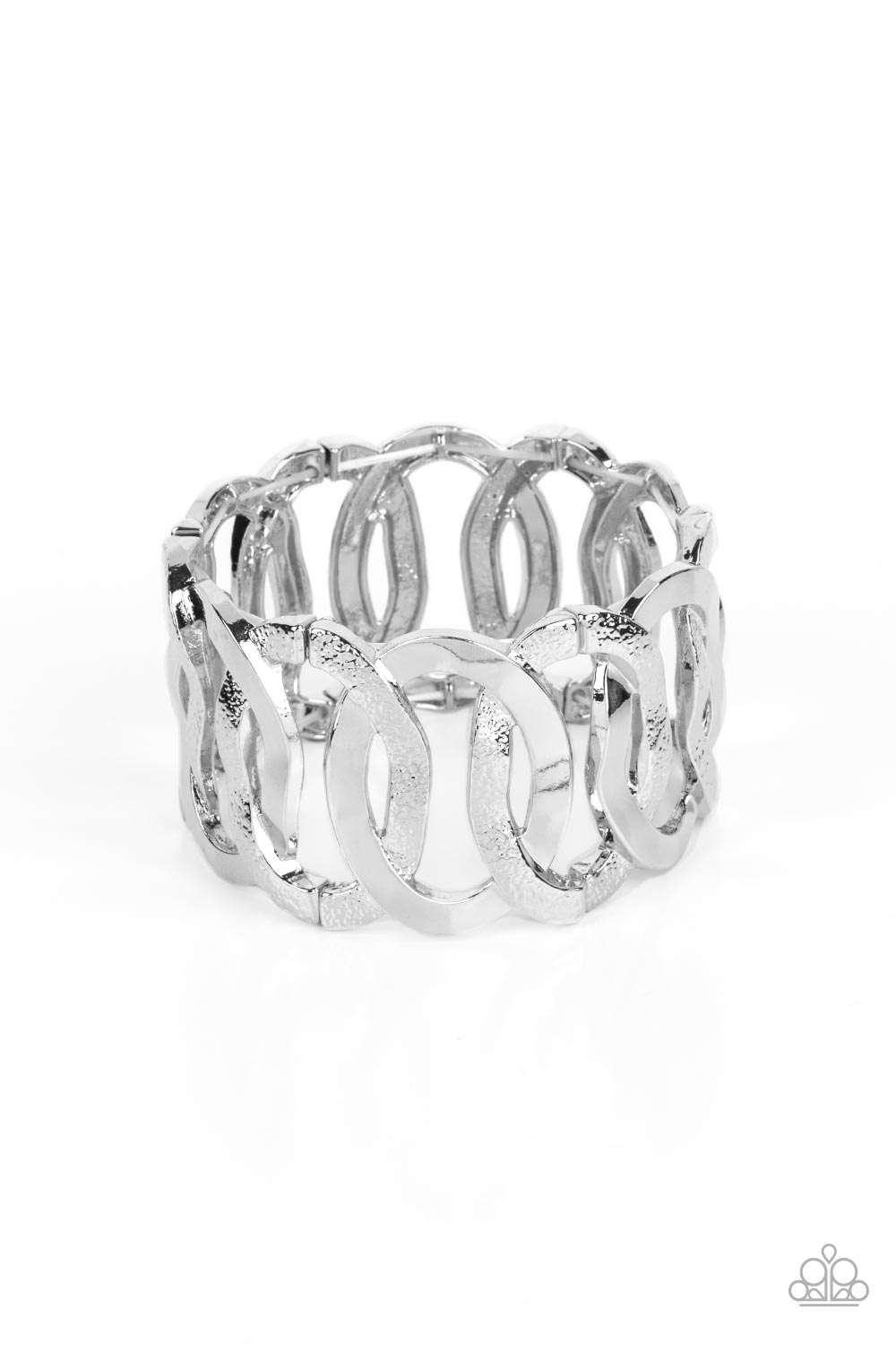 Industrial Indulgence - silver - Paparazzi bracelet – JewelryBlingThing