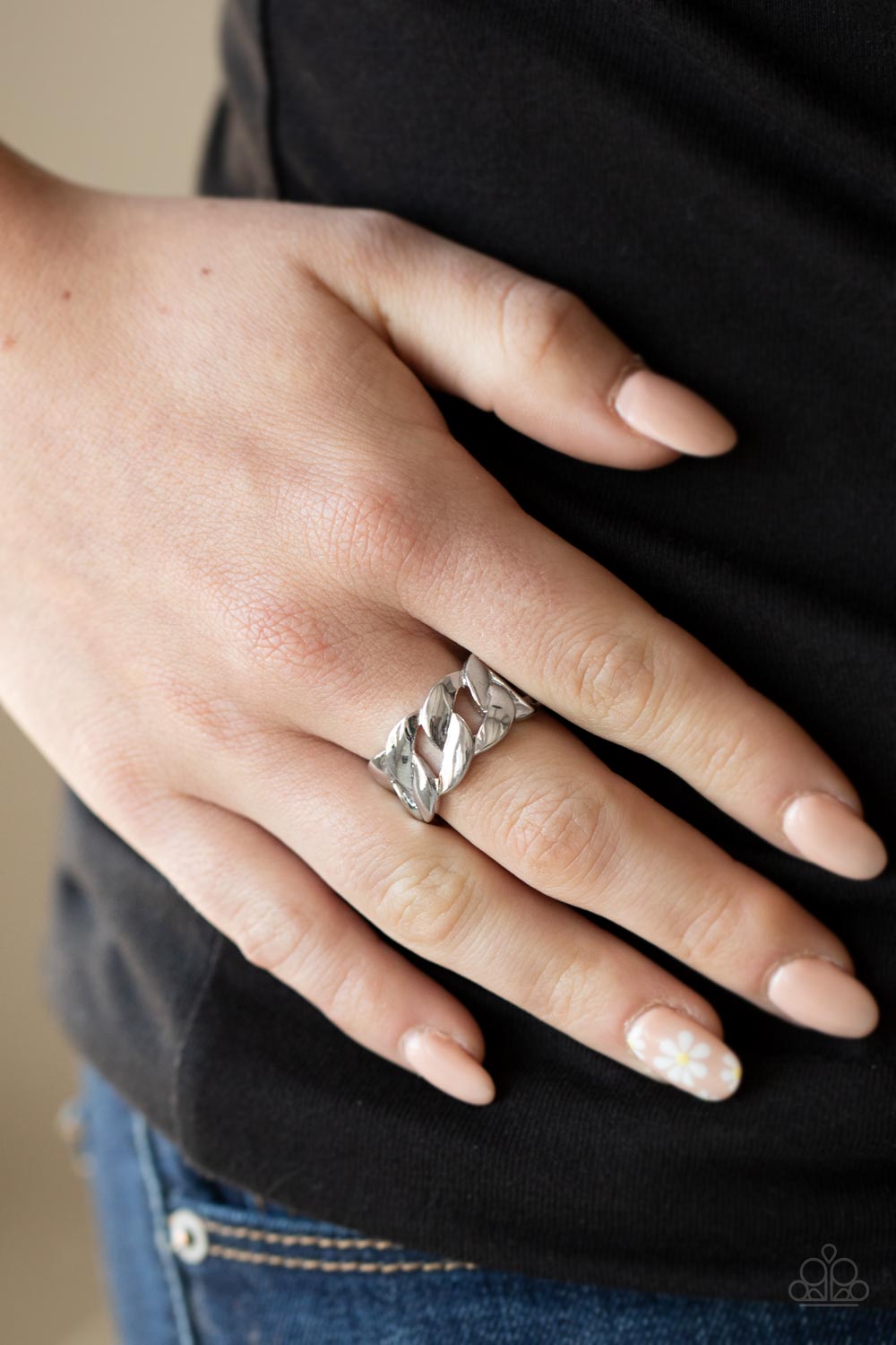 ​Industrial Insider - silver - Paparazzi ring