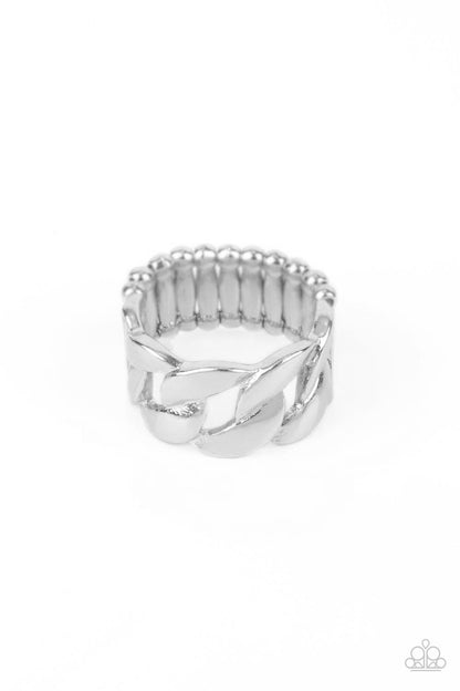 ​Industrial Insider - silver - Paparazzi ring