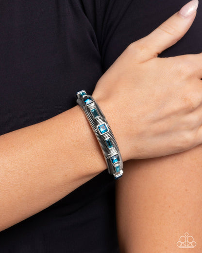 Inevitable Industry - blue - Paparazzi bracelet