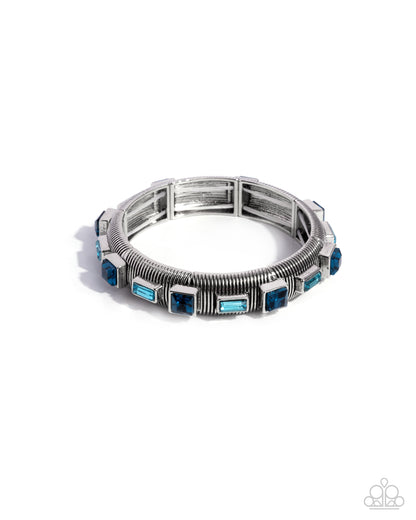 Inevitable Industry - blue - Paparazzi bracelet