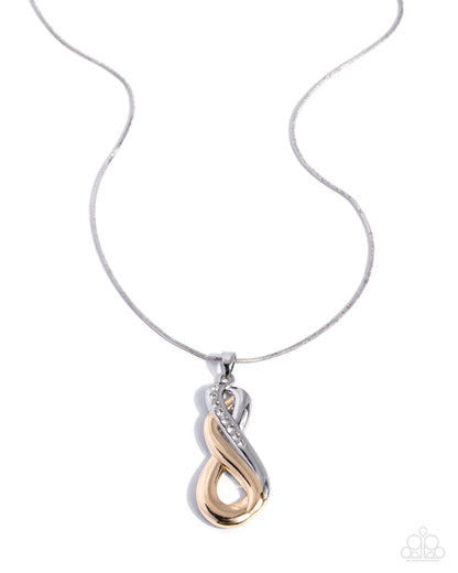 Infinite Identity - multi - Paparazzi necklace
