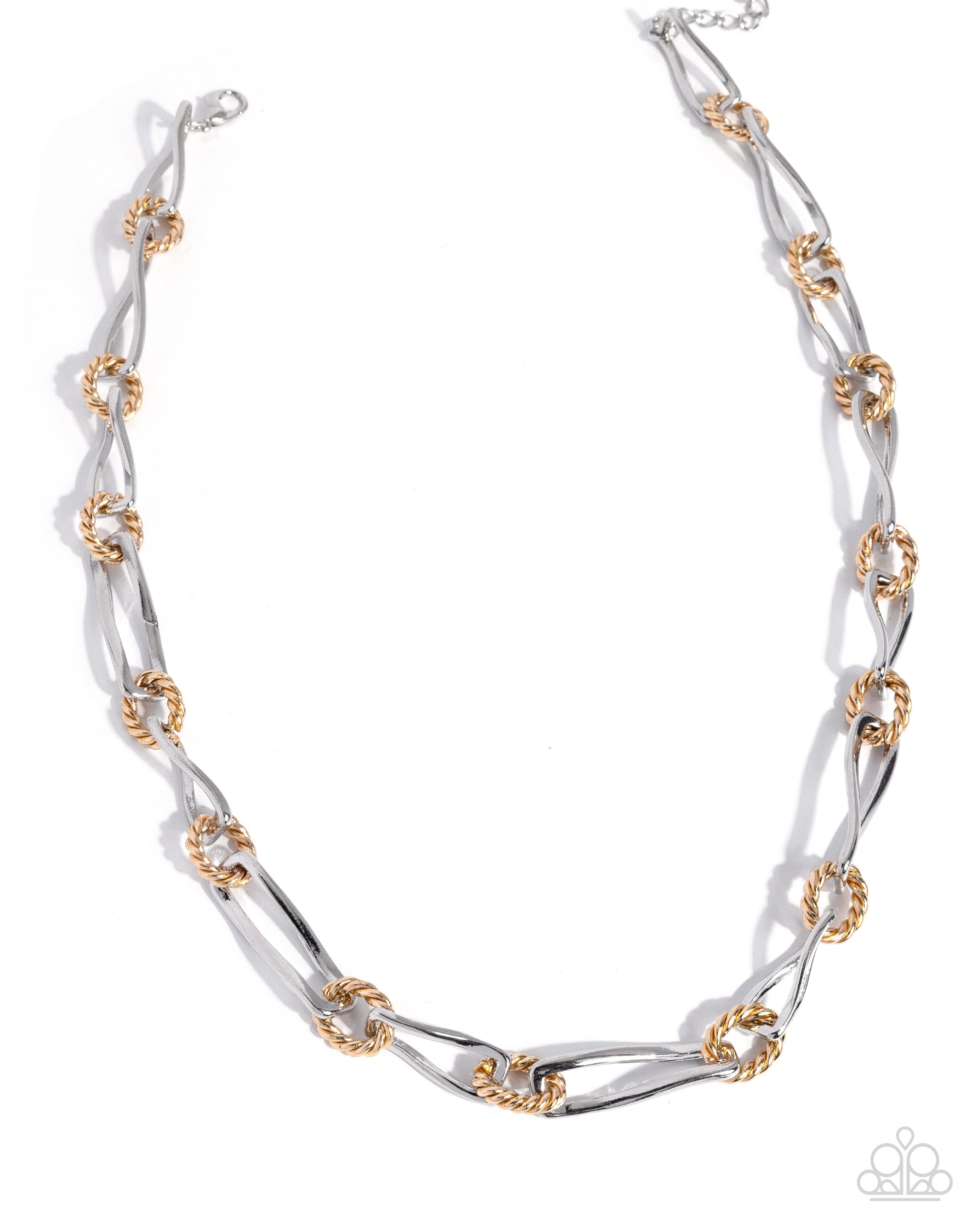 Infinite Independence - silver - Paparazzi necklace