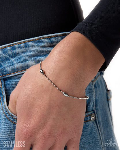 Infused Intrigue - silver - Paparazzi bracelet