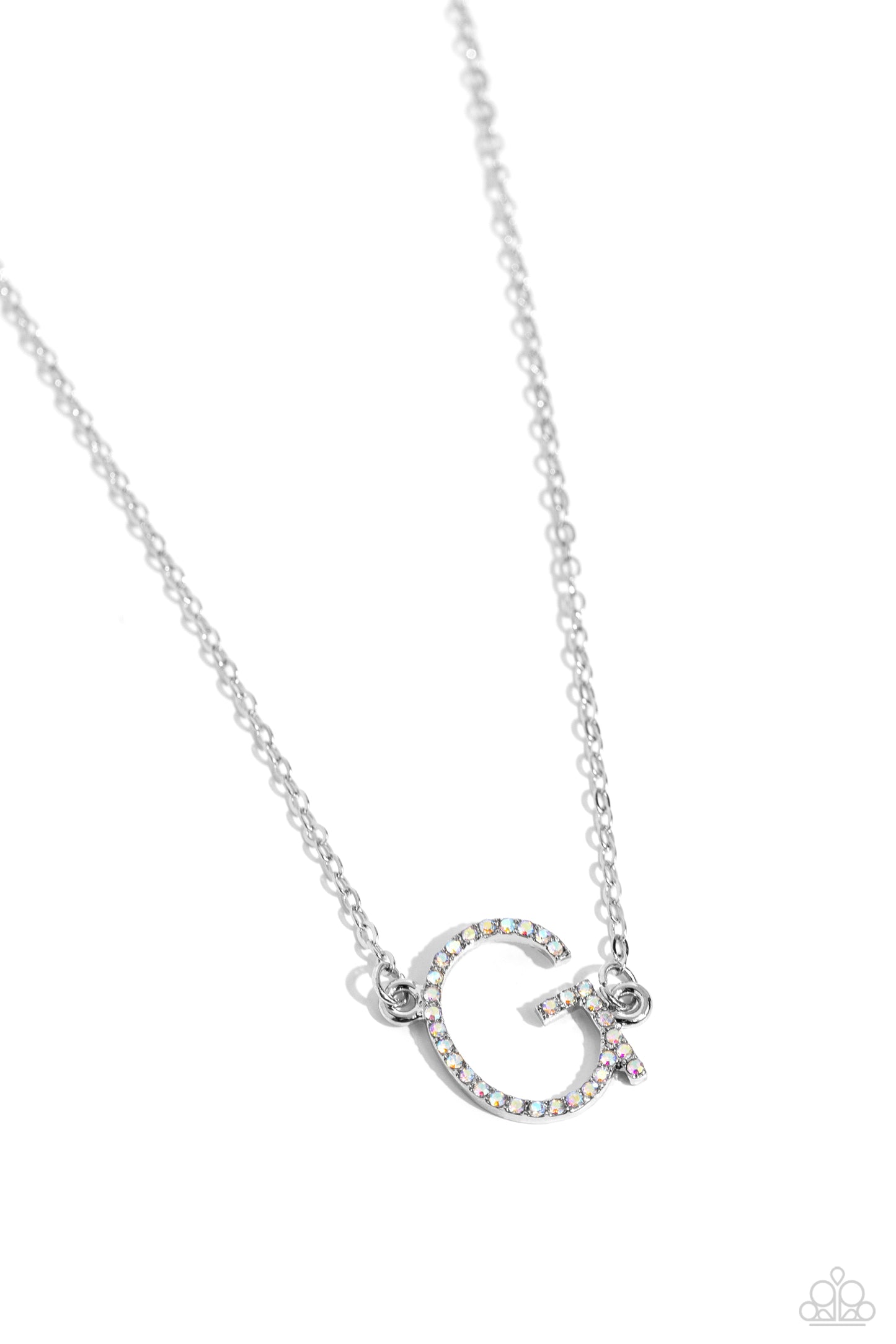 INITIALLY Yours - G - multi - Paparazzi necklace