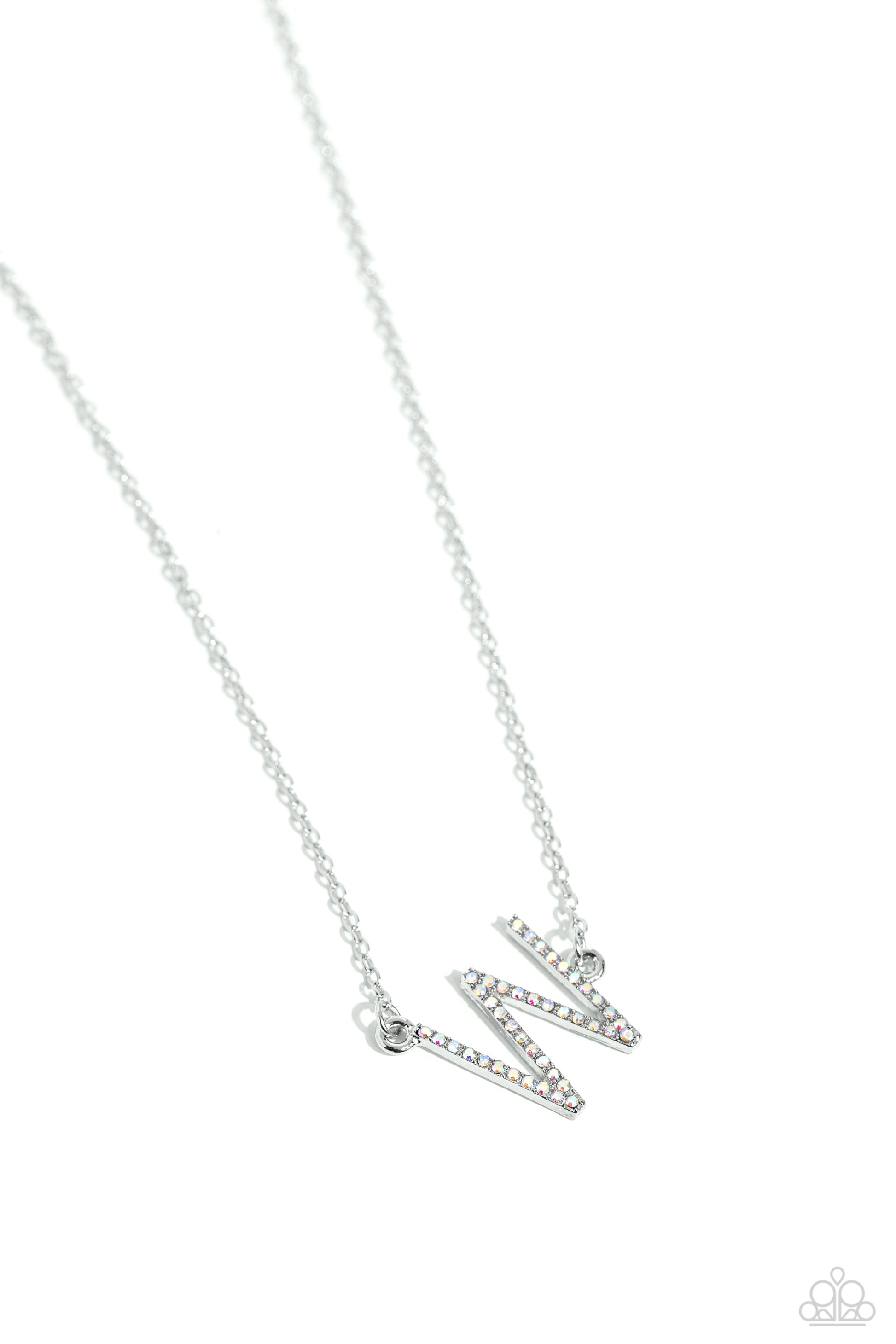 INITIALLY Yours - W - multi - Paparazzi necklace