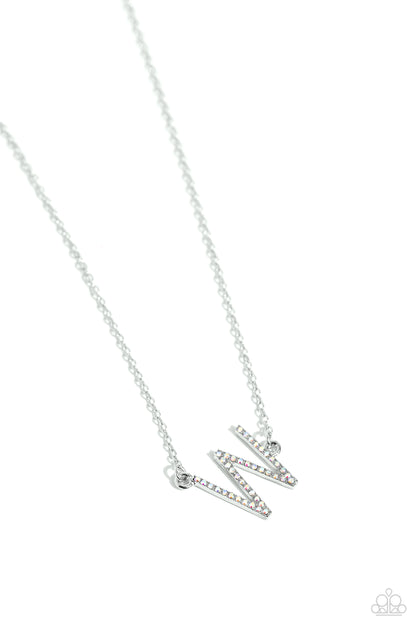 INITIALLY Yours - W - multi - Paparazzi necklace