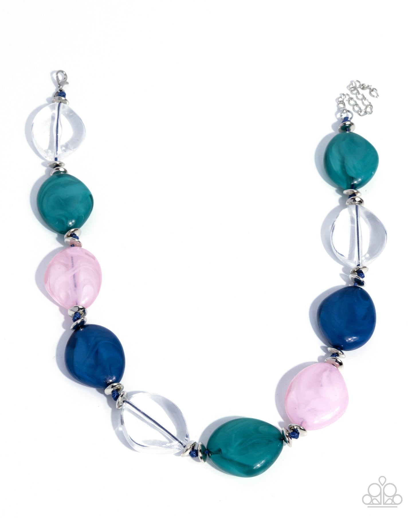 Innocent Improv - blue - Paparazzi necklace