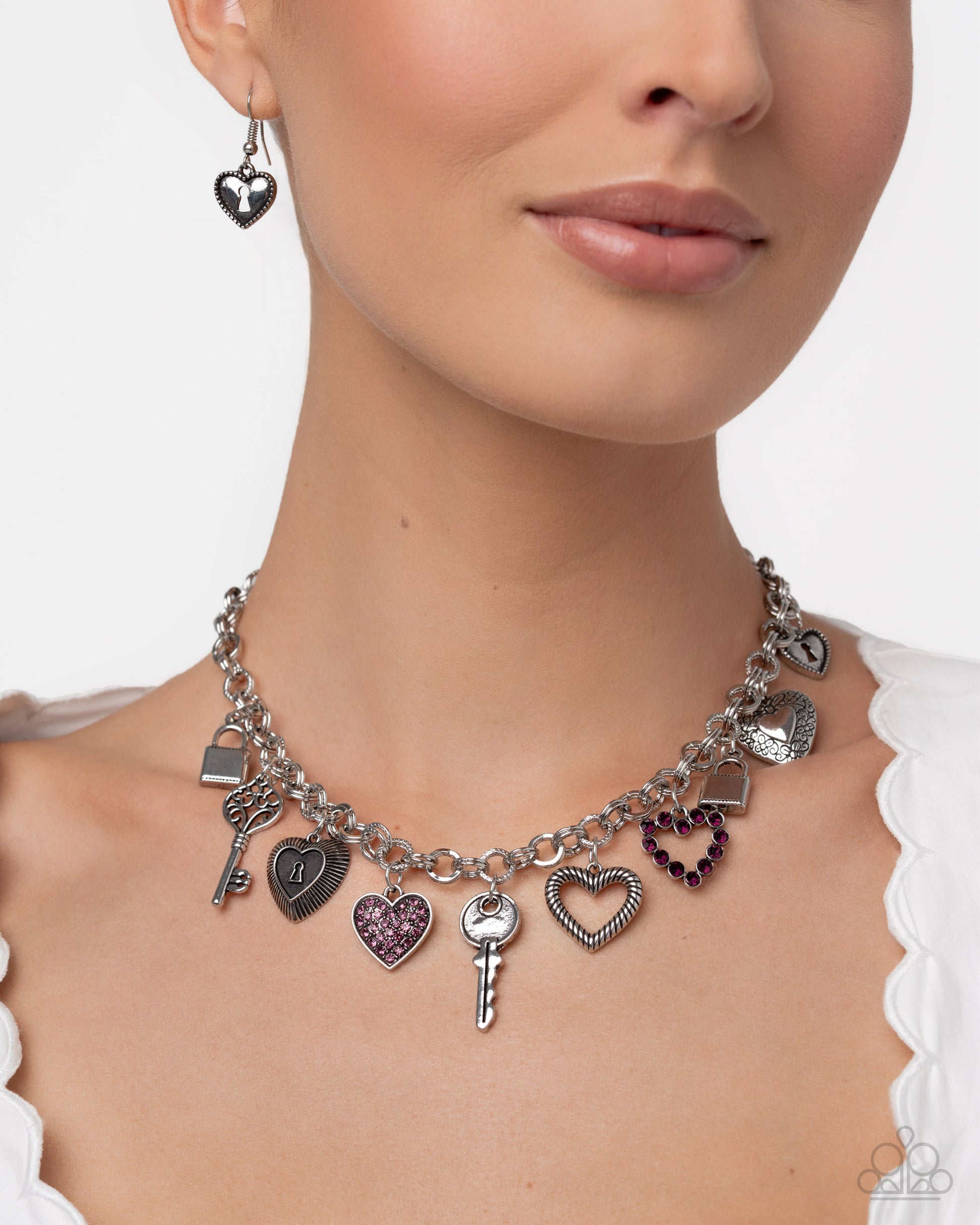 Intentional Icon - purple - Paparazzi necklace