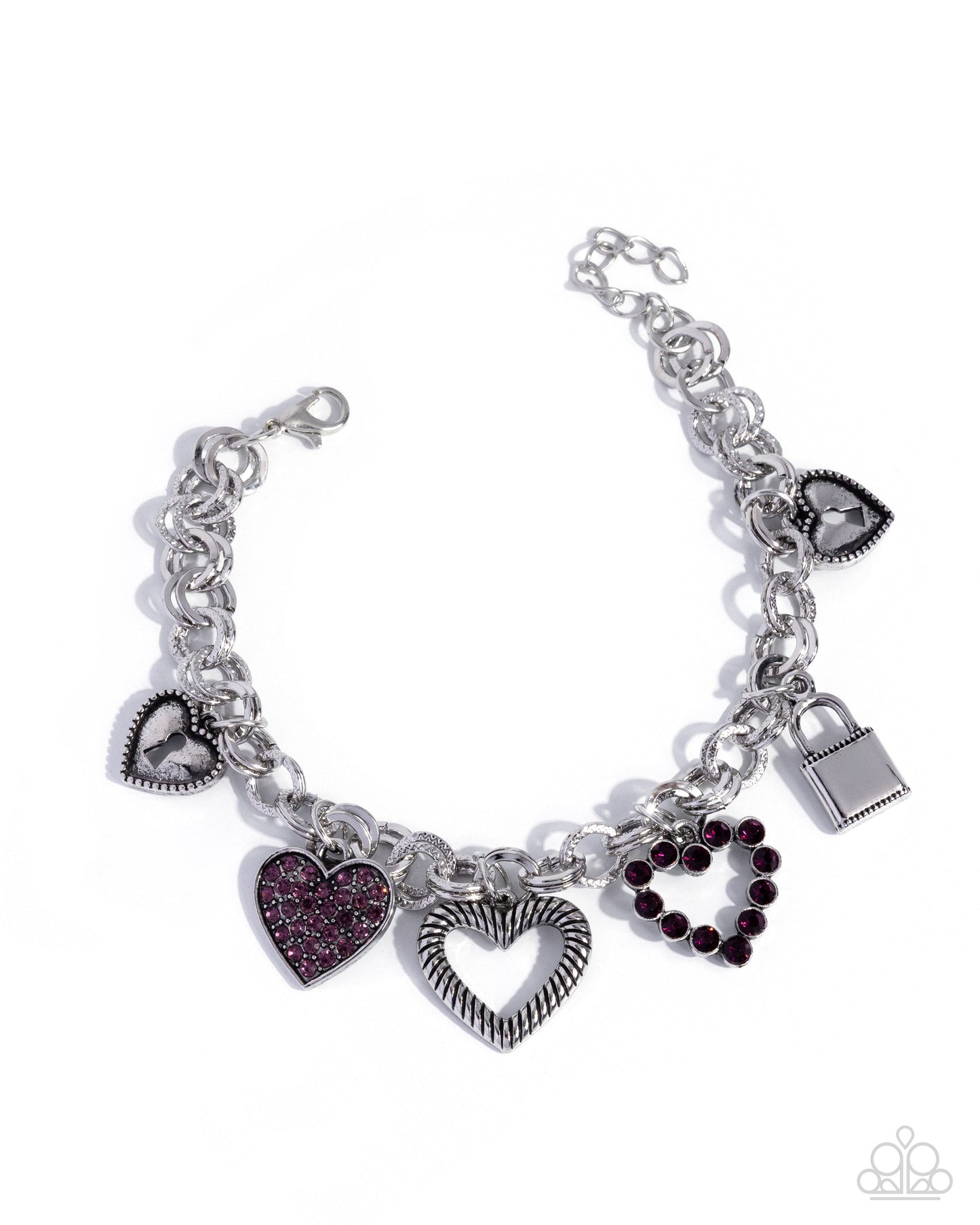 Intentional Idea - purple - Paparazzi bracelet