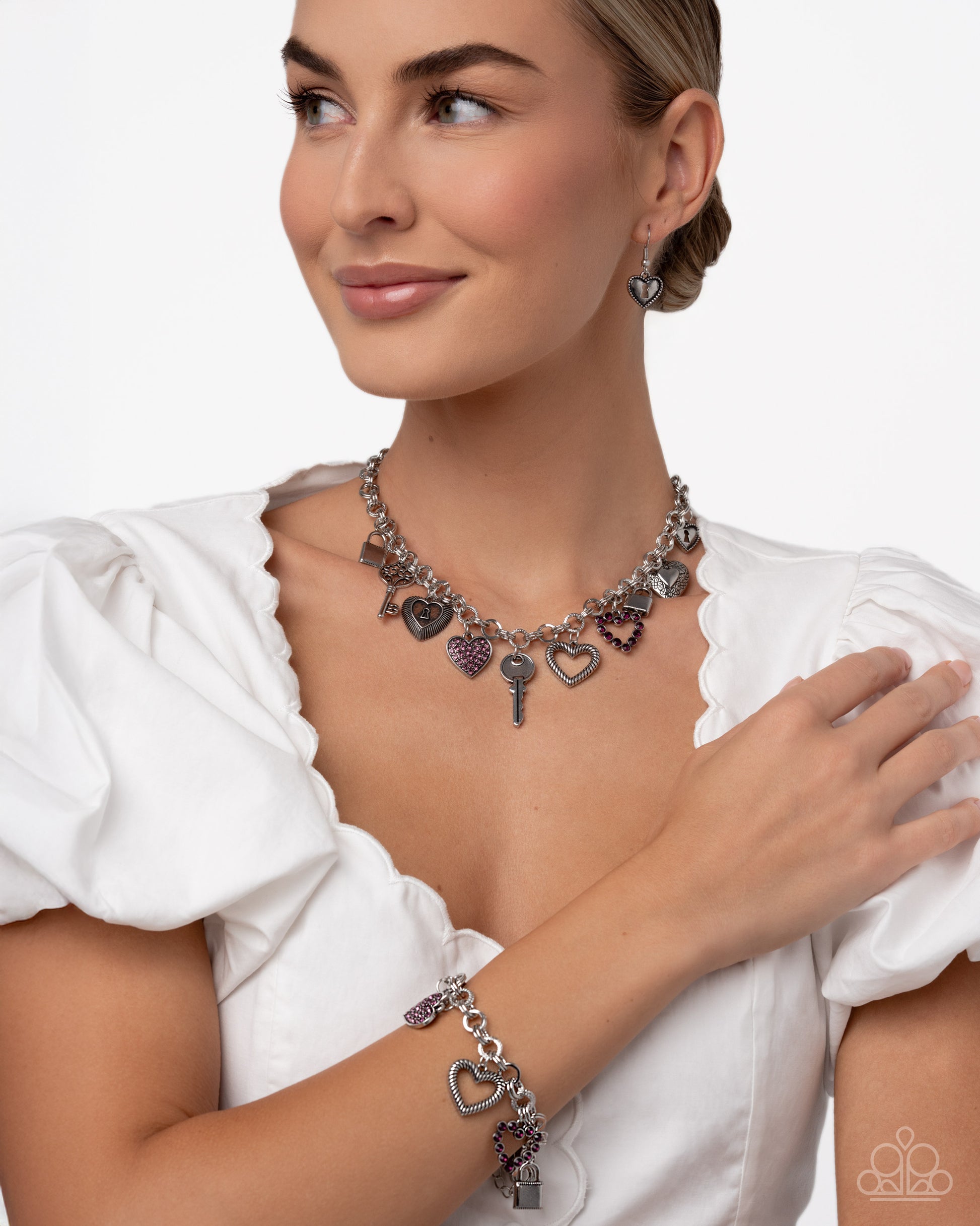 Intentional Icon - purple - Paparazzi necklace
