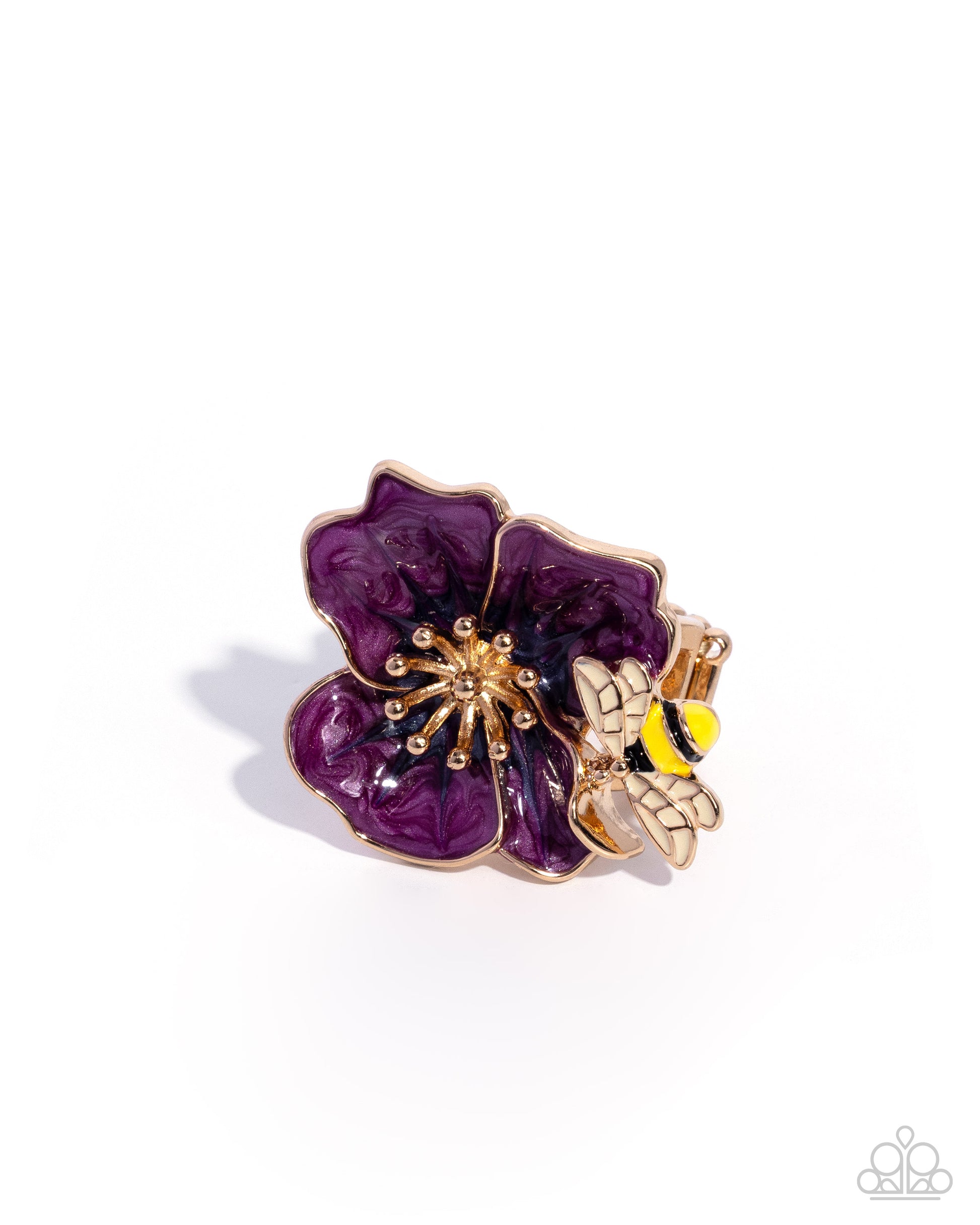 Introspective Icon - purple - Paparazzi ring