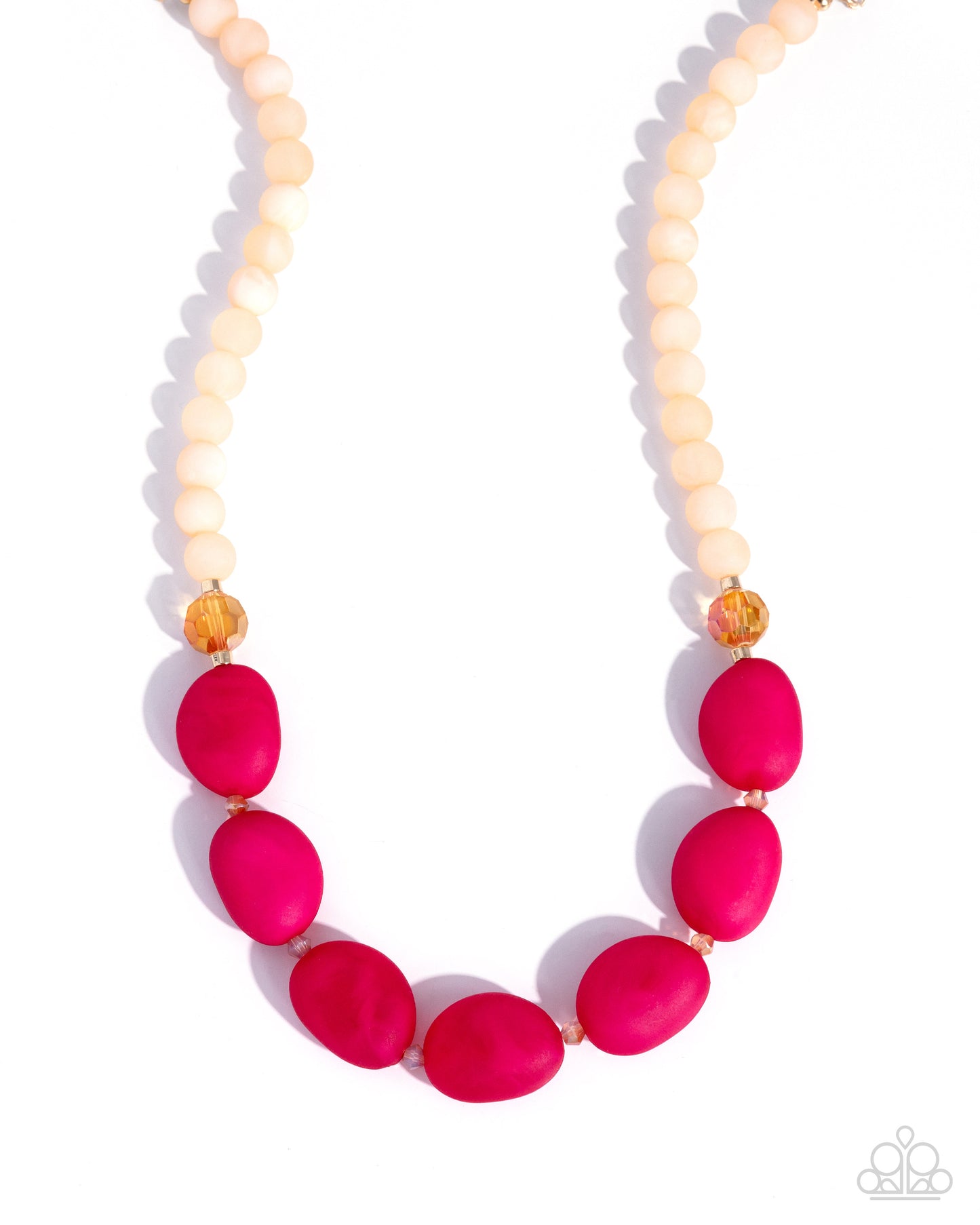 Introspective Ideal - pink - Paparazzi necklace