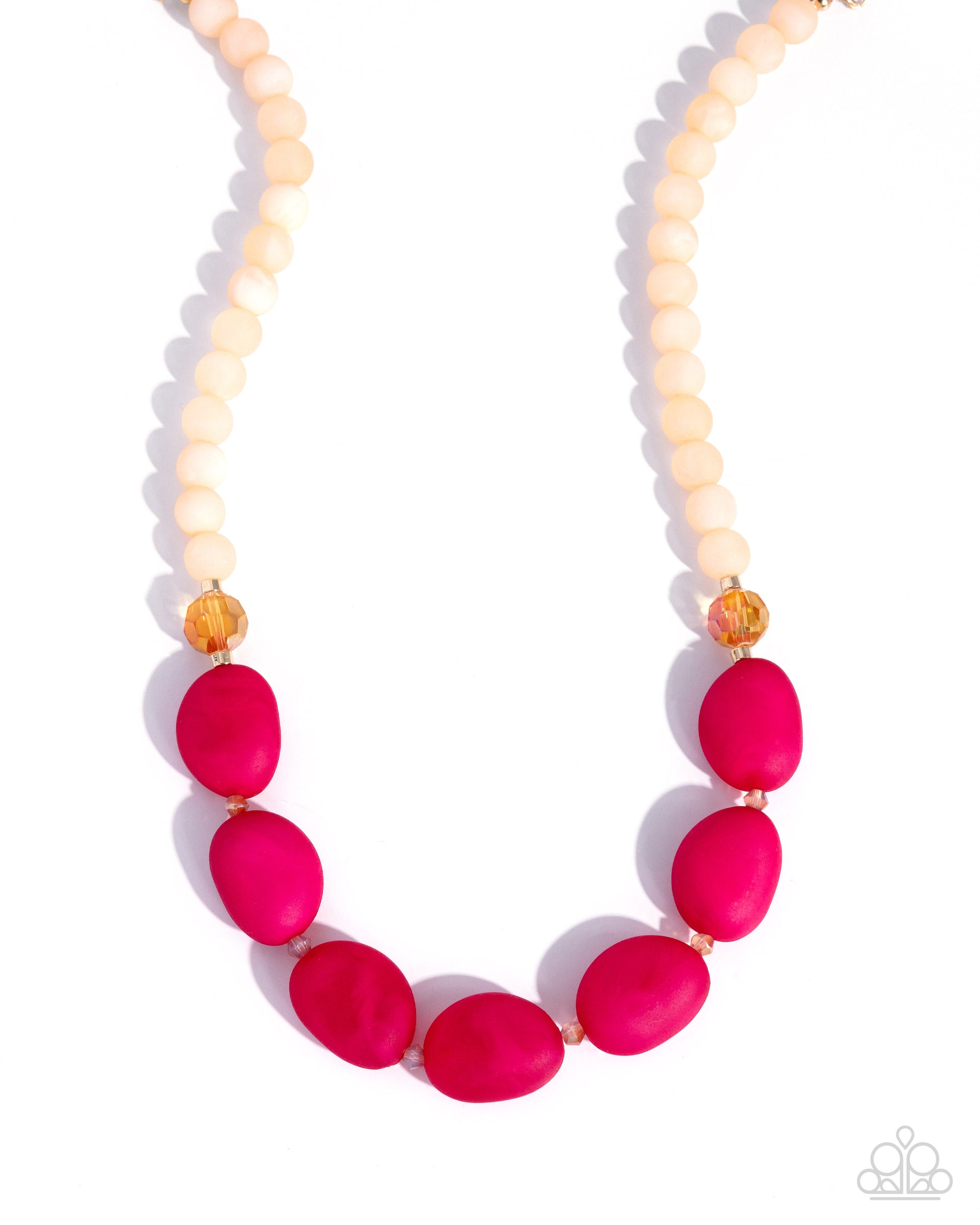 Introspective Ideal - pink - Paparazzi necklace