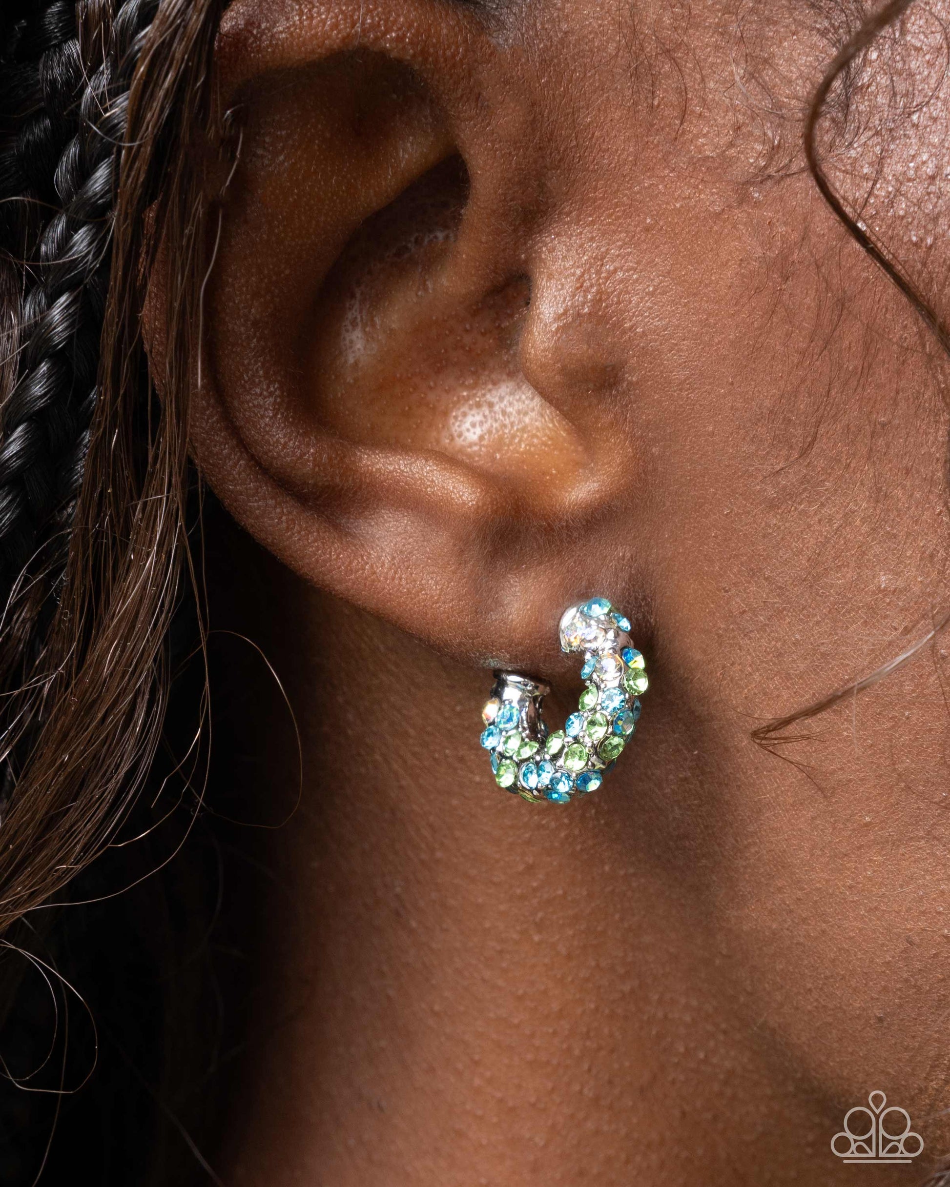 Iridescent Improv - multi - Paparazzi earrings