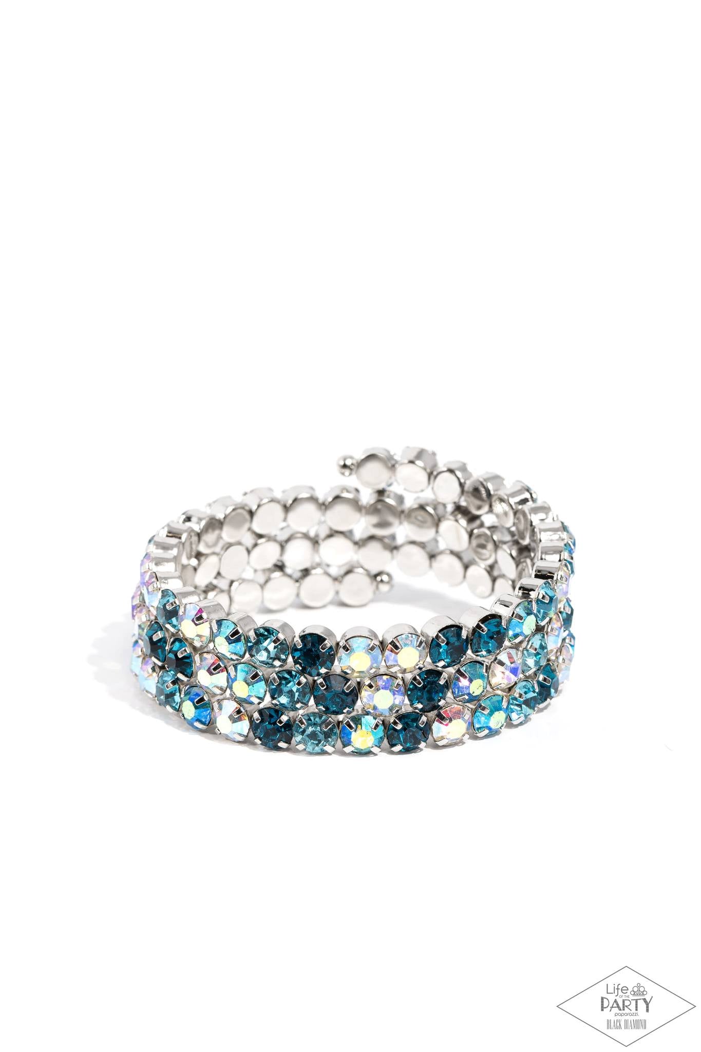 Iridescent Incantation - blue - Paparazzi bracelet