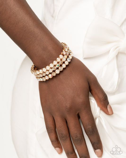 Iridescent Incantation - multi - Paparazzi bracelet