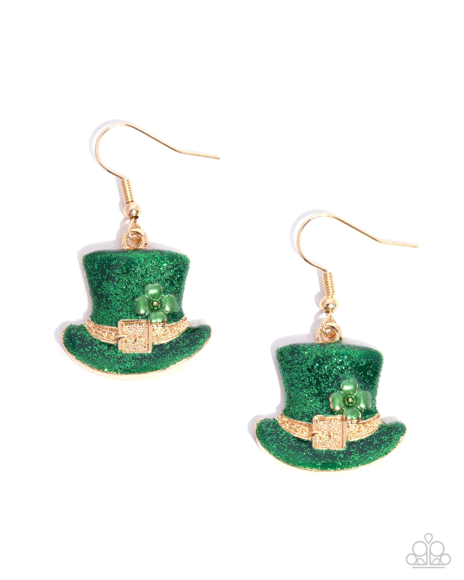 Irish Jig - green - Paparazzi earrings