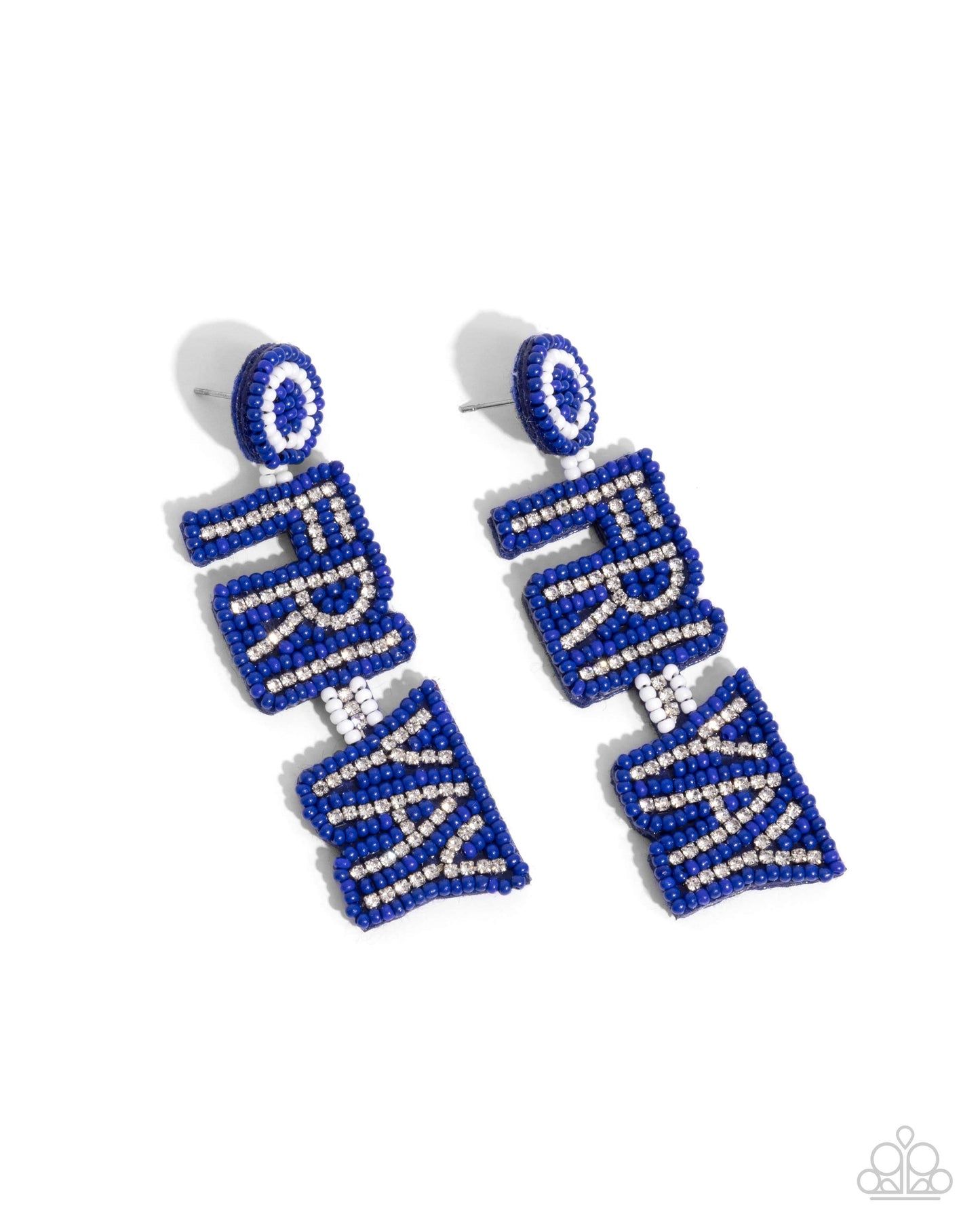 Its Friday! - blue - Paparazzi earrings