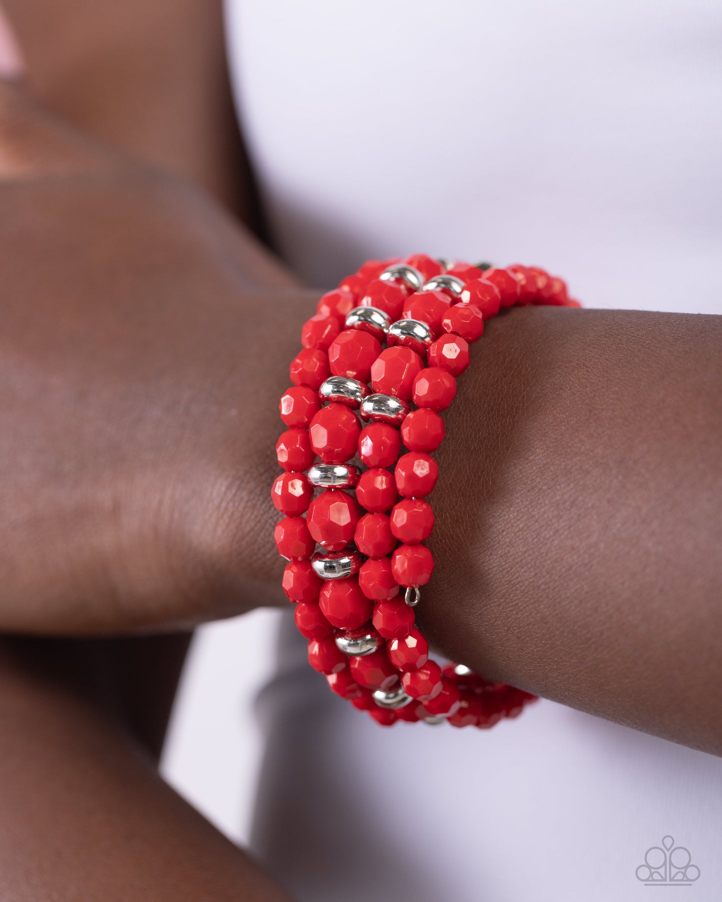 Its a Vibe - red - Paparazzi bracelet