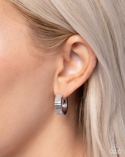 Join The Fun! - silver - Paparazzi earrings