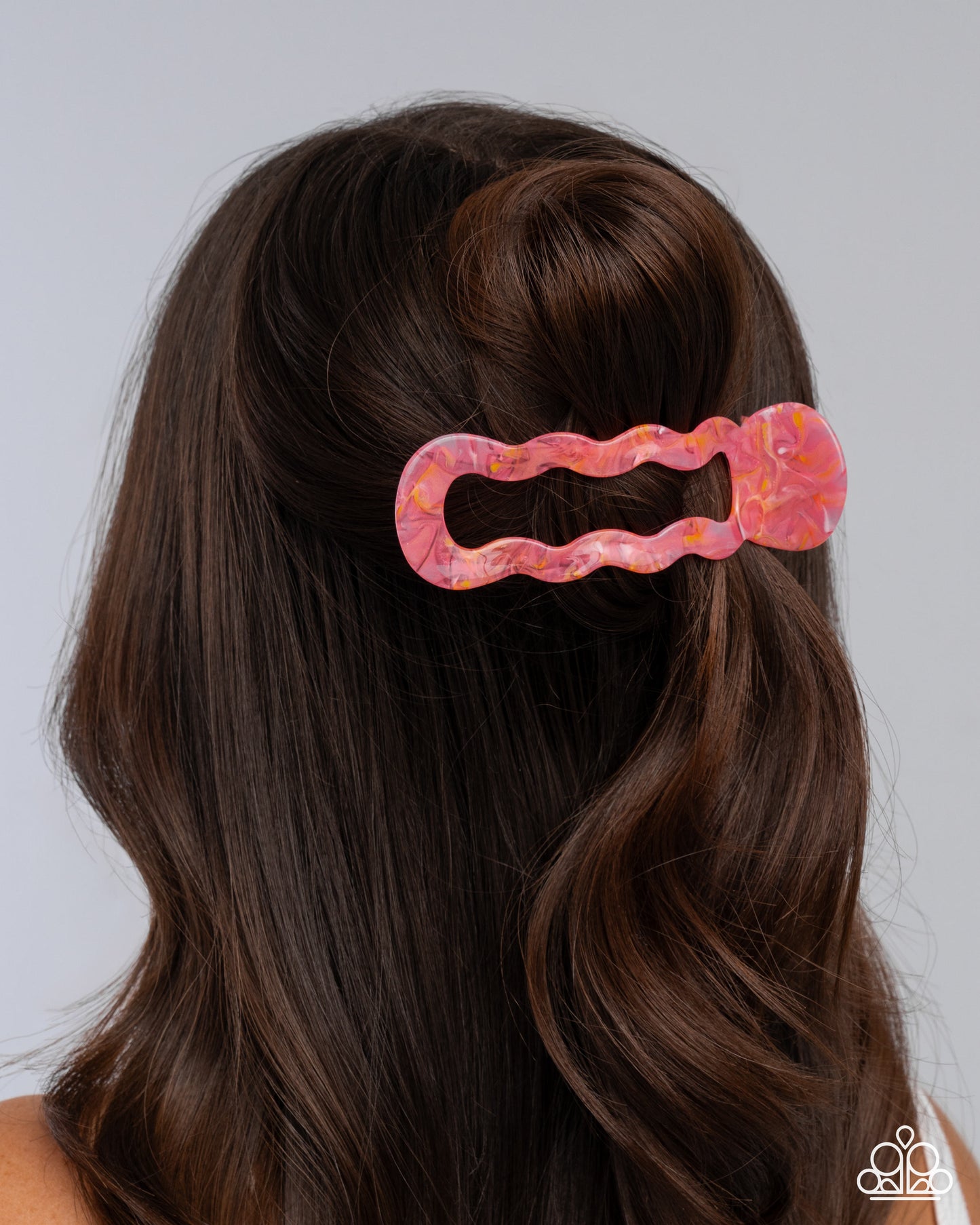 Jovial Jellyfish - pink - Paparazzi hair clip
