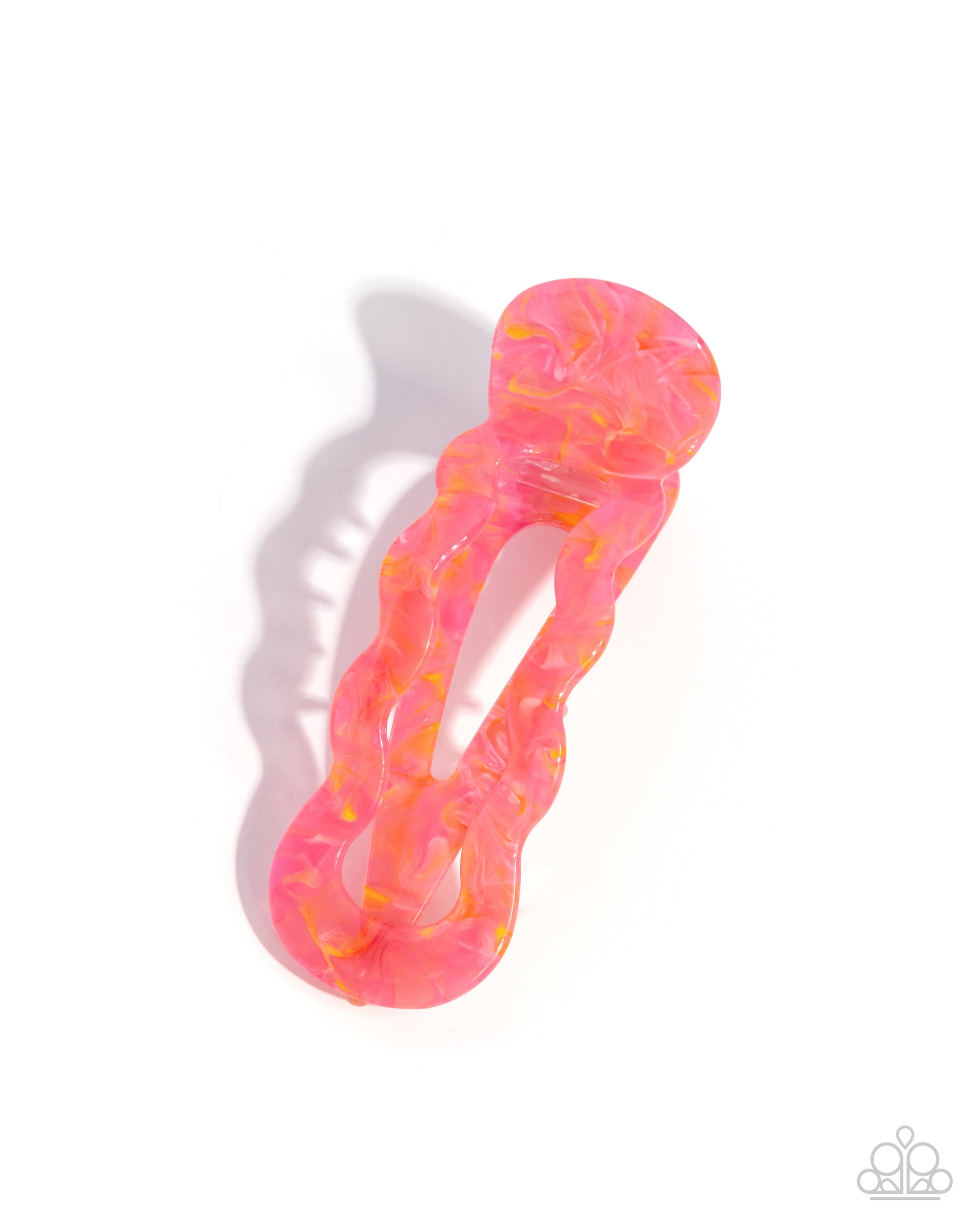 Jovial Jellyfish - pink - Paparazzi hair clip