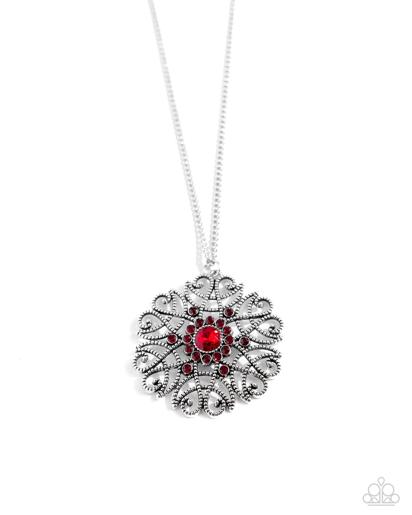 Jovial Jubilee - red - Paparazzi necklace